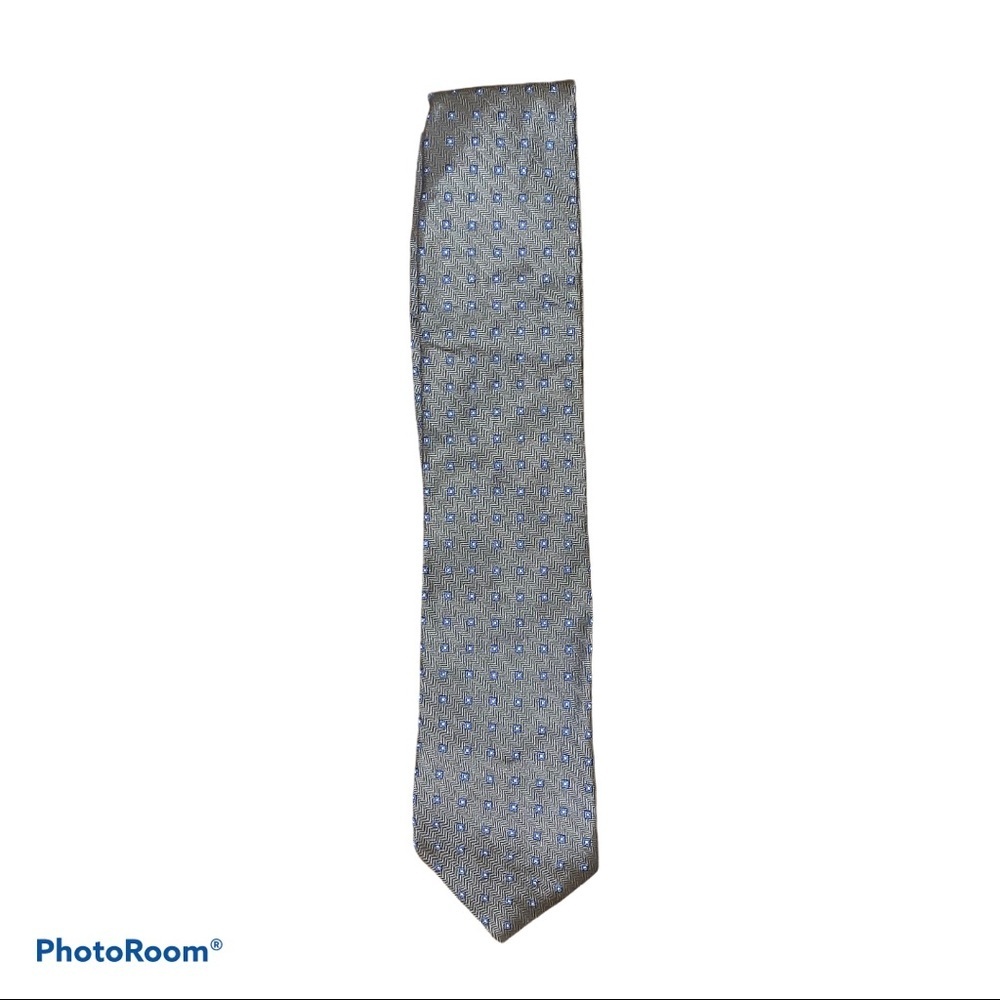 Brooks Brothers Grey Silk Neck Tie
